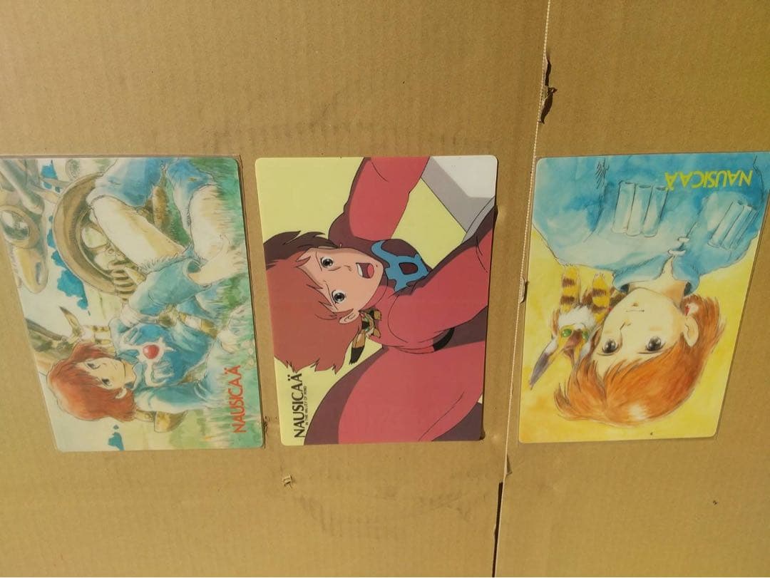 【O-1232】風の谷のナウシカ ノート 下敷き 映画 パンフレット 80年代