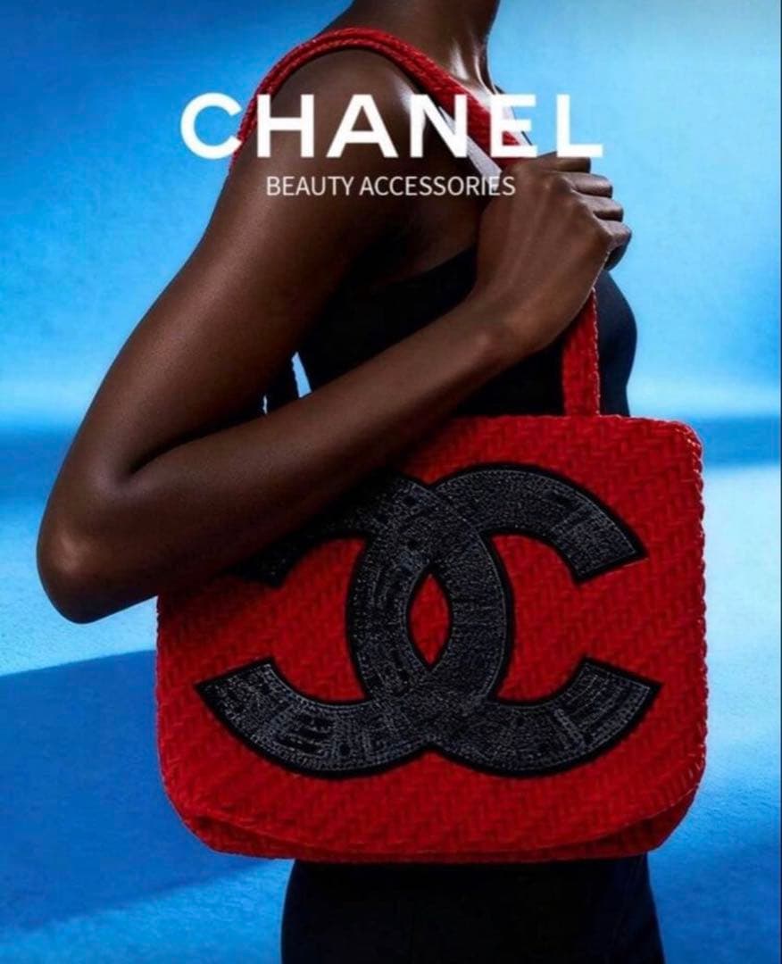 T*た様 新品未使用♡CHANEL ノベルティトートバッグ ビッグココマーク レ