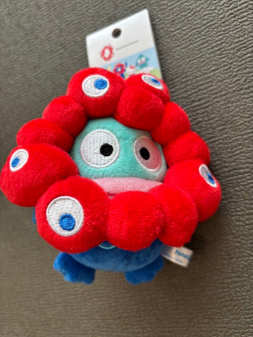 ミャクミャク　サンリオキャラクターズ　なりきりぬいぐるみ　4点セット カラビナ付