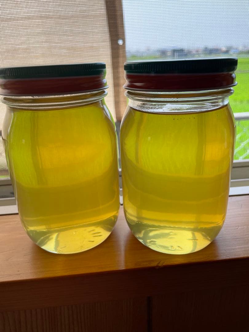 天然100%絞り立て生はちみつ　620g✖️2