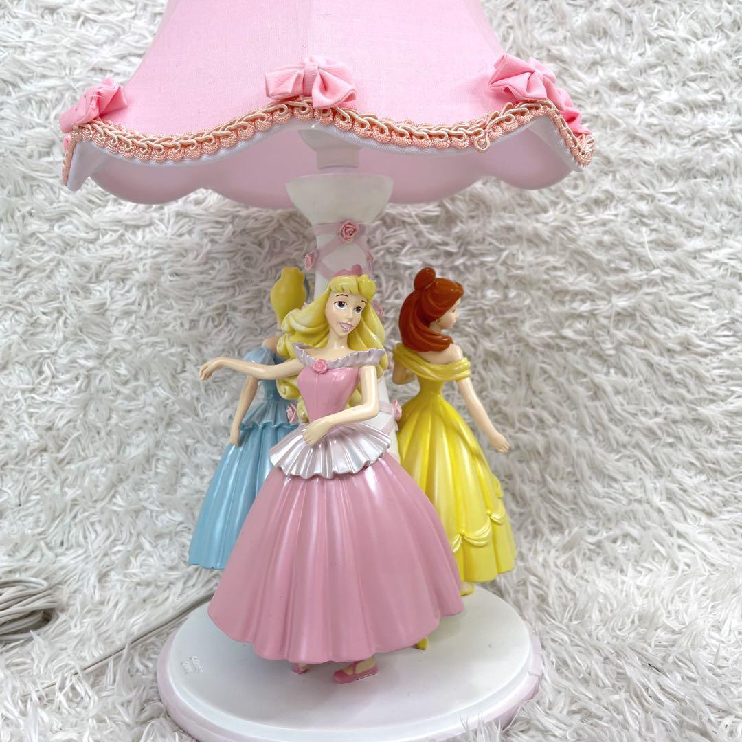 美品✨ディズニー　ルームライト プリンセス　シンデレラ　美女と野獣　眠れる森の姫
