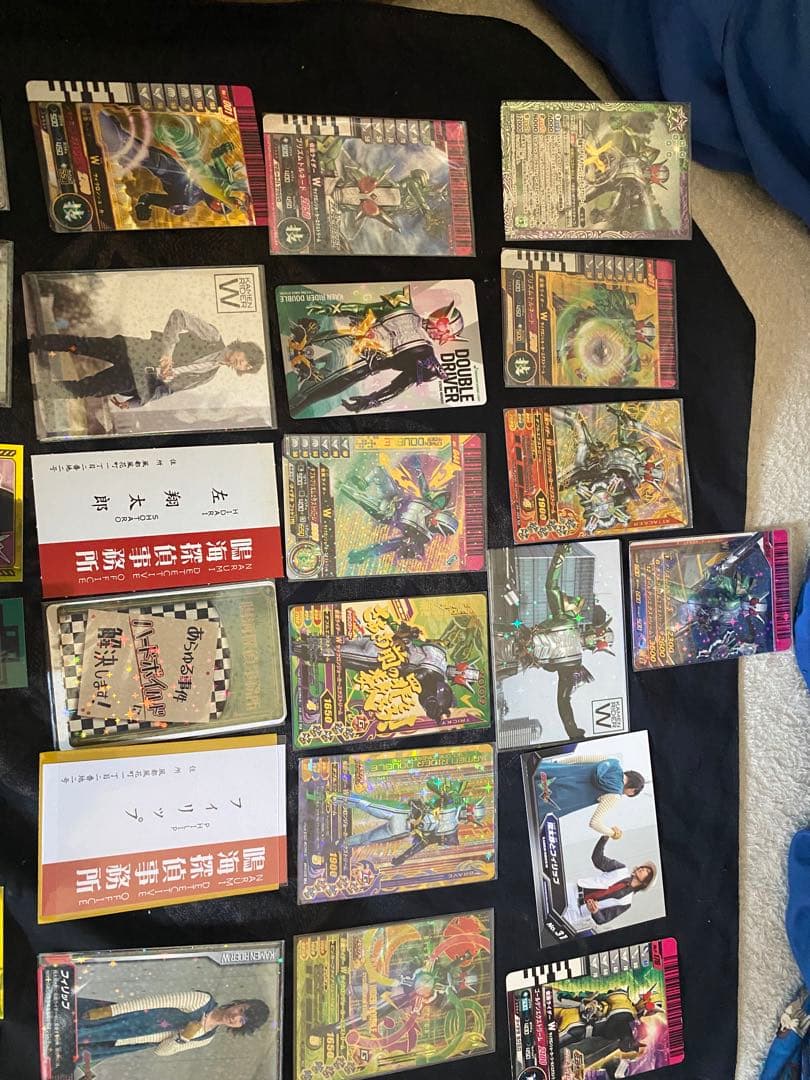 仮面ライダーダブル　カードコレクションまとめ売り　おまけ大量　バラ売り不可