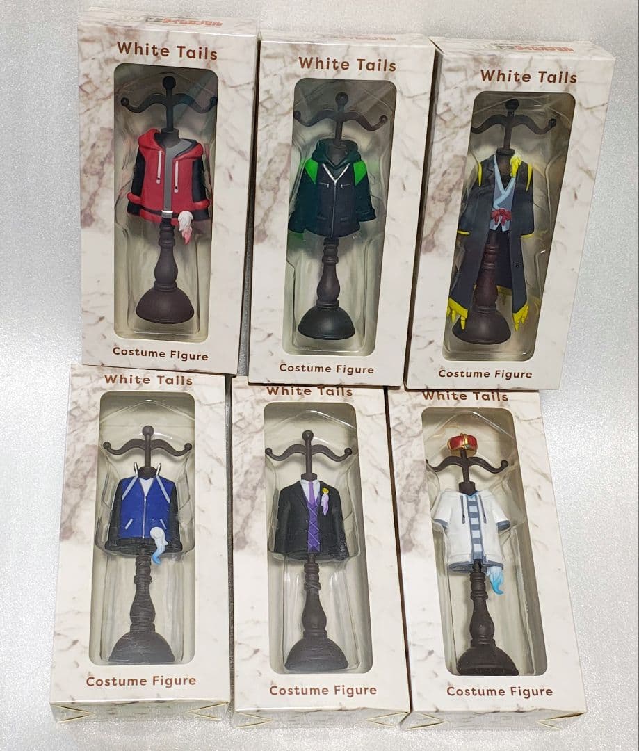 ワイテルズ 特別展 白尾博物館 再現衣装フィギュア 全6種セット 新品未開封