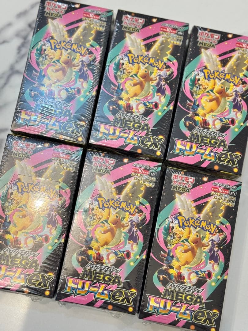 ポケモン メガドリームEX 6Boxセット シュリンクあり