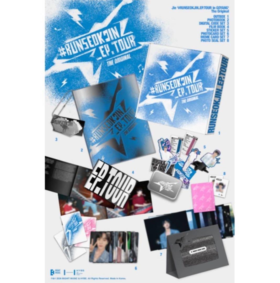6個 未開封 RUNSEOKJIN_EP.TOUR The Original