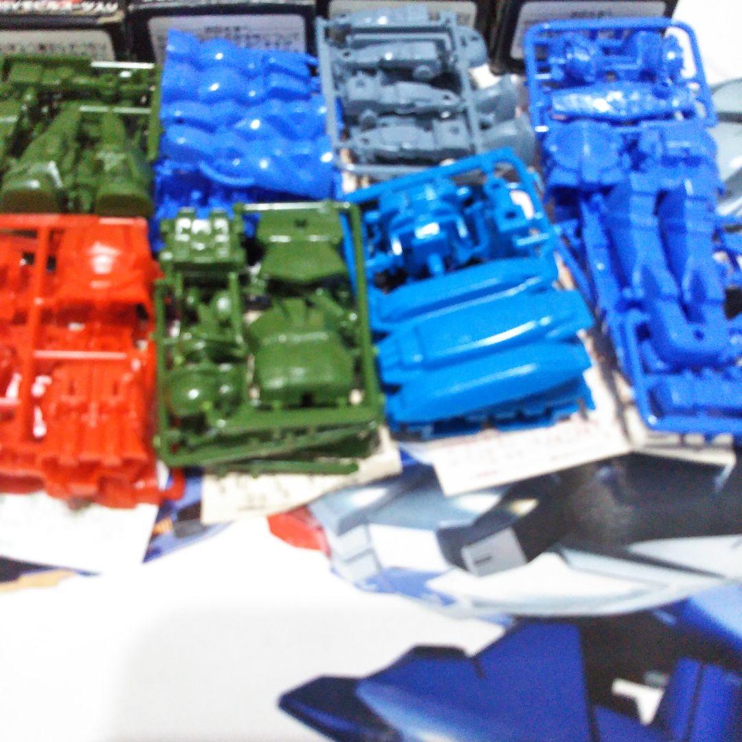 ガンダム　森永チョコスナックオマケのみ　8種類　　ザク、グフ、ジム・キャノン