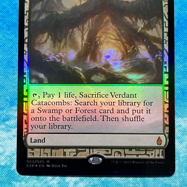 MTG 英語版 foil EXP 新緑の地下墓地