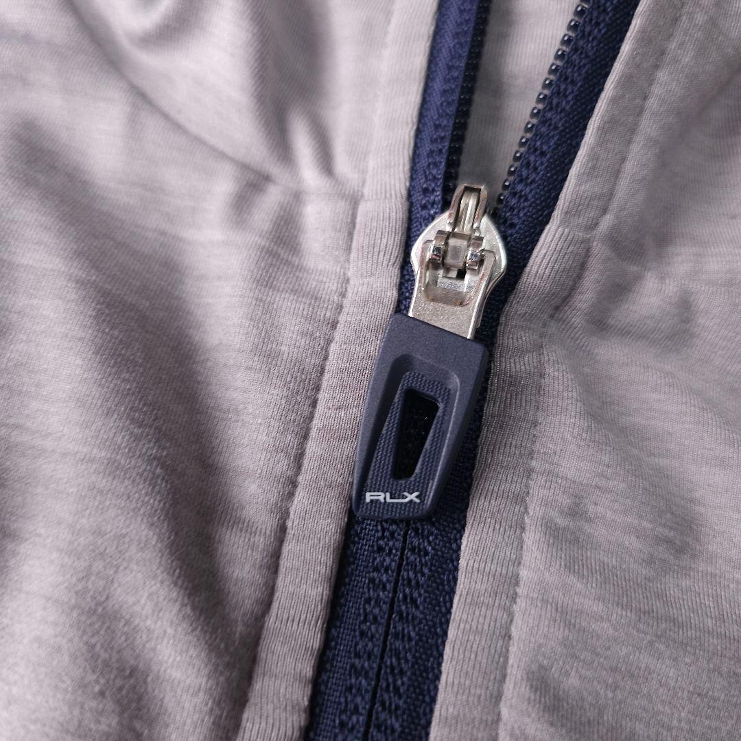 【RLX GOLF】ポロラルフローレン ロゴマーク 長袖ゴルフパーカー S