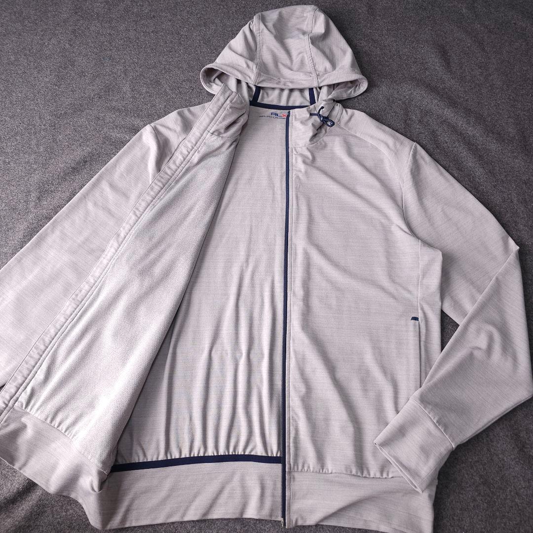 【RLX GOLF】ポロラルフローレン ロゴマーク 長袖ゴルフパーカー S