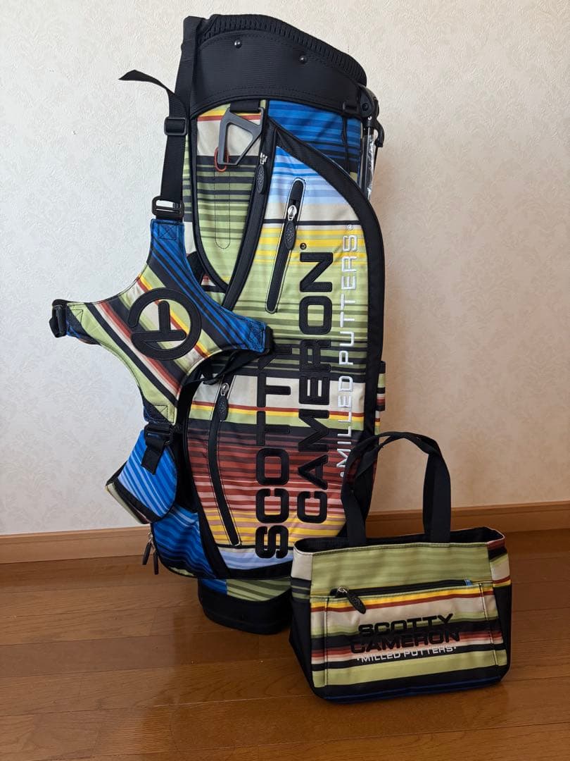 新品未使用　SCOTTYCAMERON スタンドバッグとサブバッグのセット！