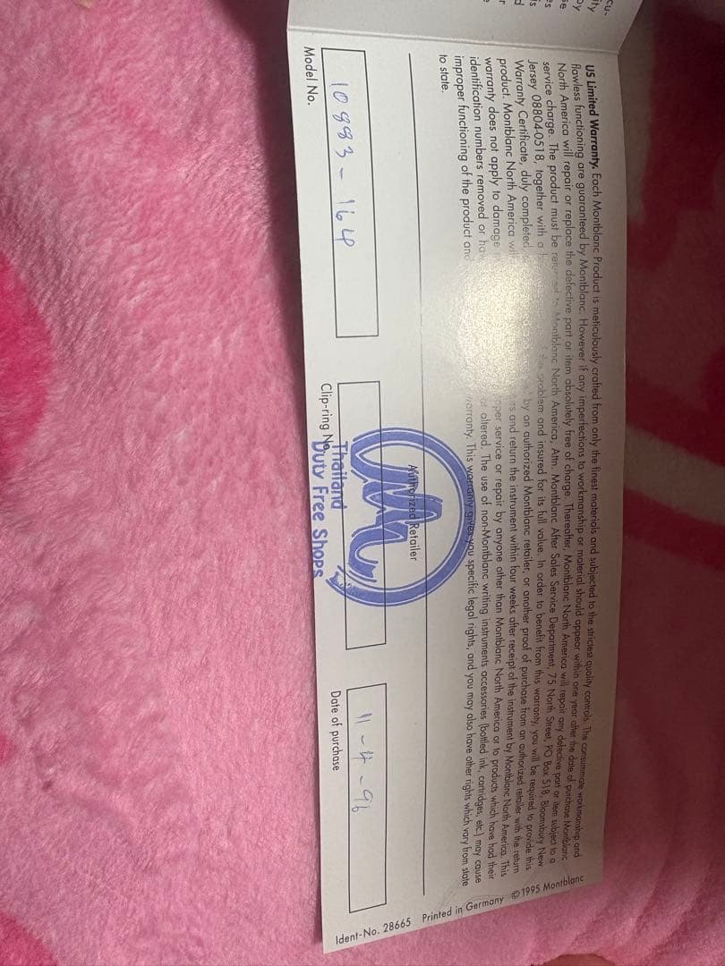 Mont Blanc ボールペン ブラック