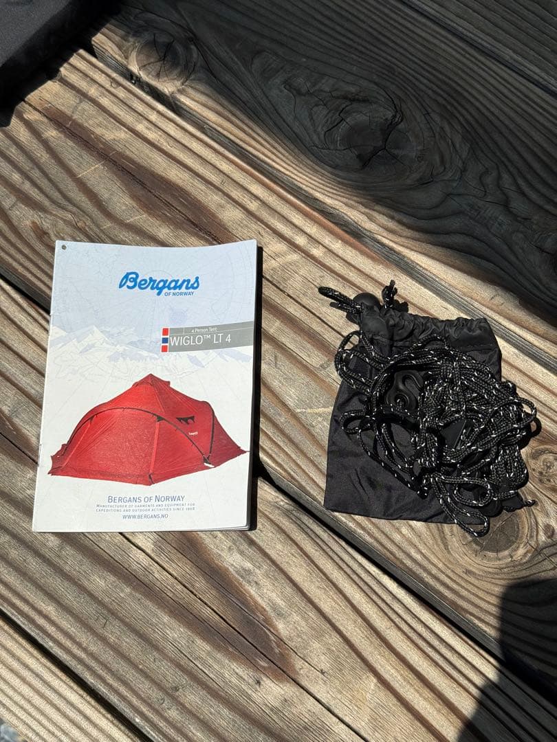 Bergans ベルガンス Wiglo LT4 Red ウィグロLT4