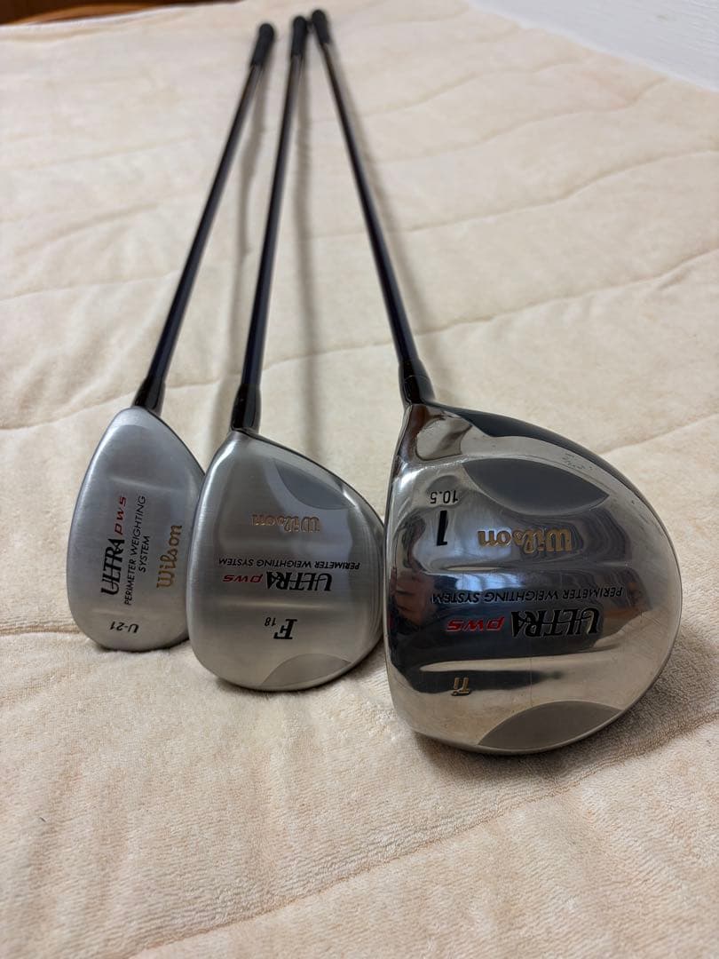 Wilson ゴルフクラブセット、右利き用