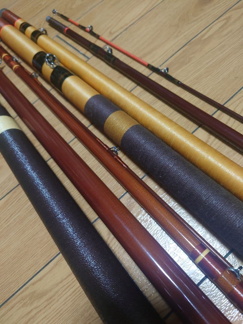 NFT グラス製 石鯛竿 ２セット