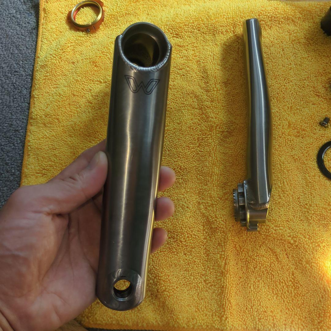 F*.様 Cane Creek eeWings 170mm チタンクランク