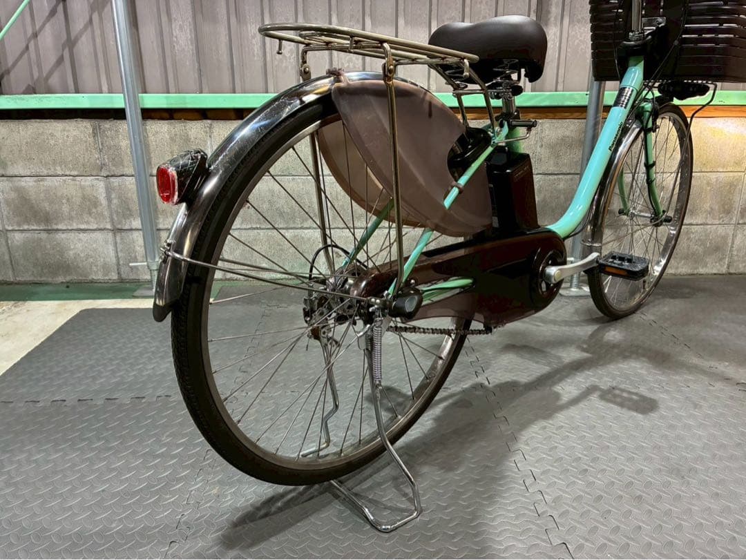 №8500電動自転車 パナソニック ビビDX 26インチ バッテリー大容量！