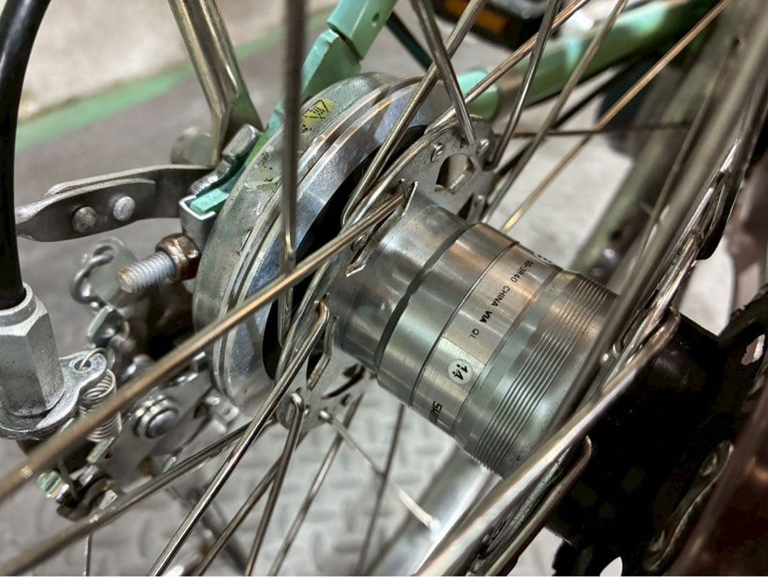 №8500電動自転車 パナソニック ビビDX 26インチ バッテリー大容量！