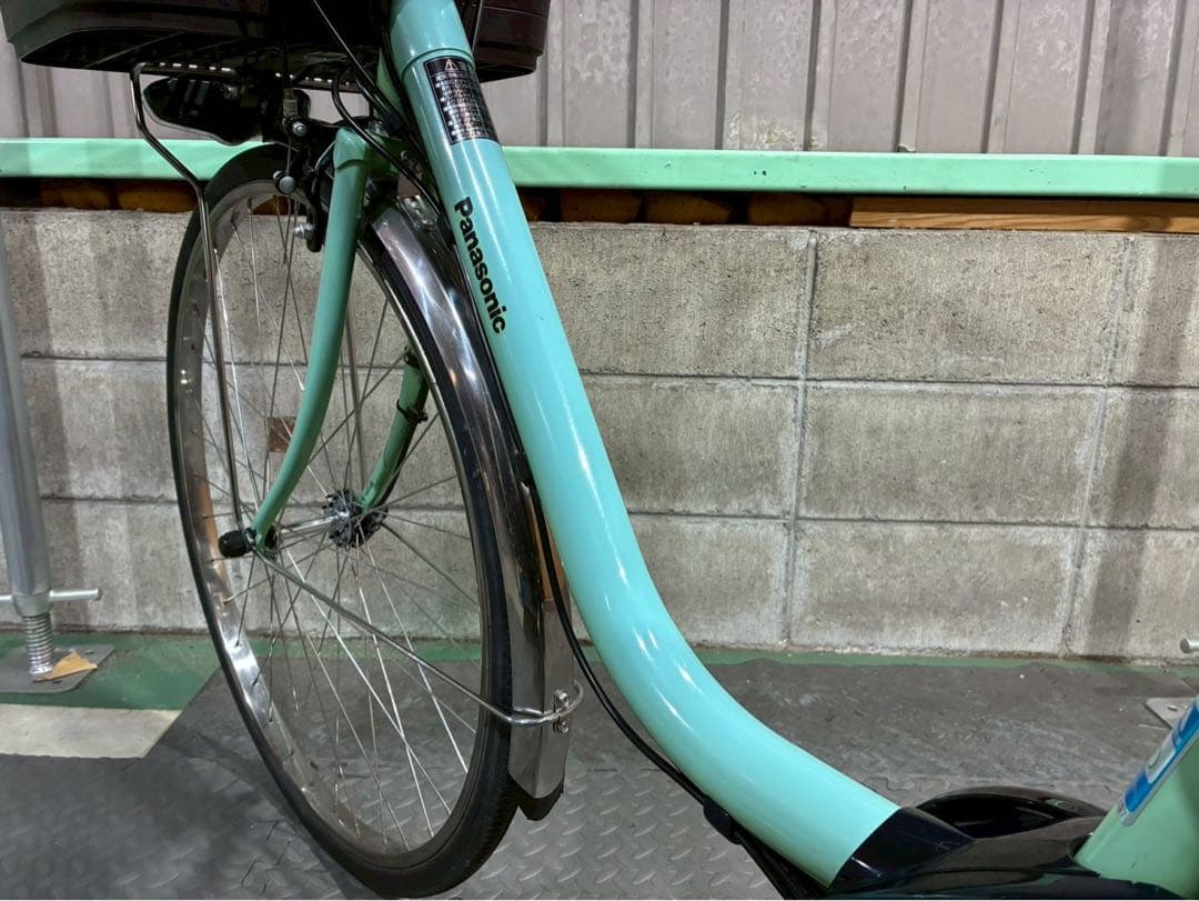 №8500電動自転車 パナソニック ビビDX 26インチ バッテリー大容量！