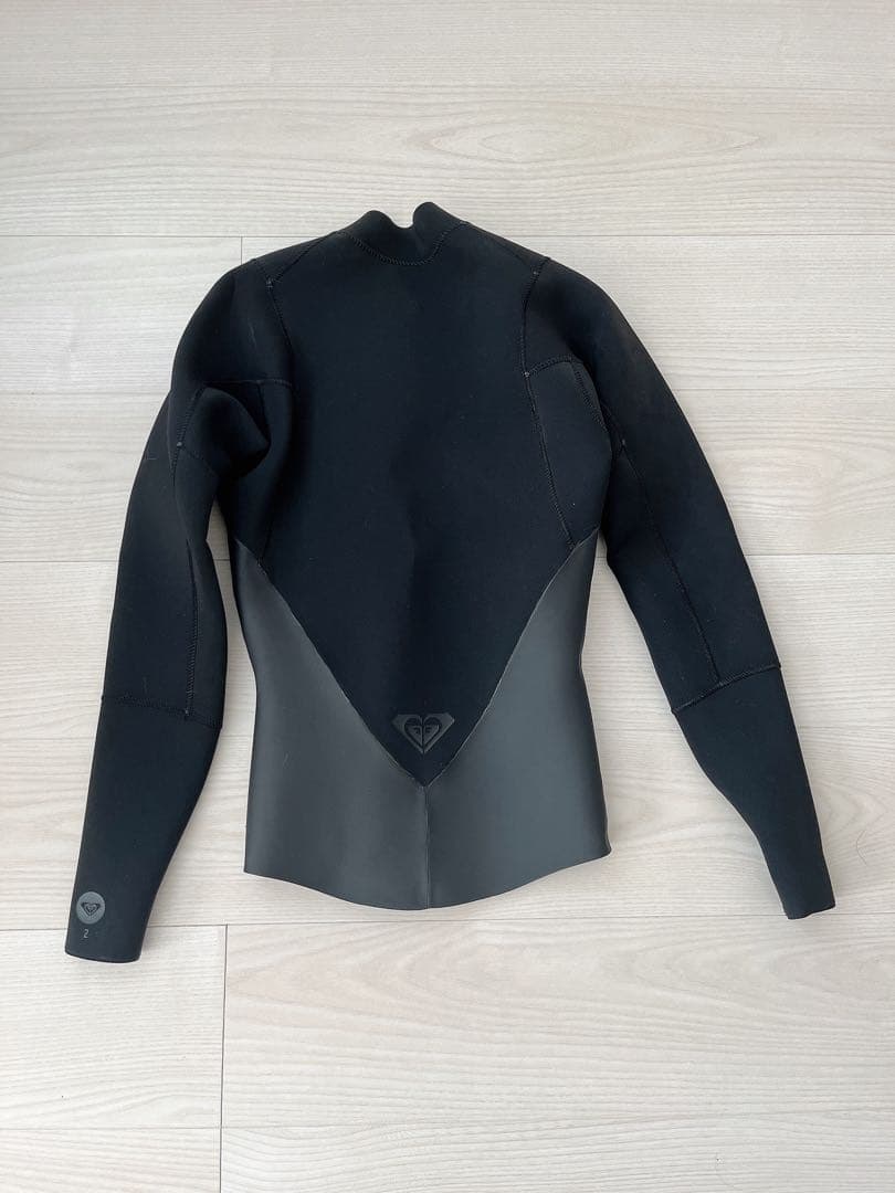 ROXY 長袖タッパー ウェットスーツ ウエットスーツ フロントジッパーL