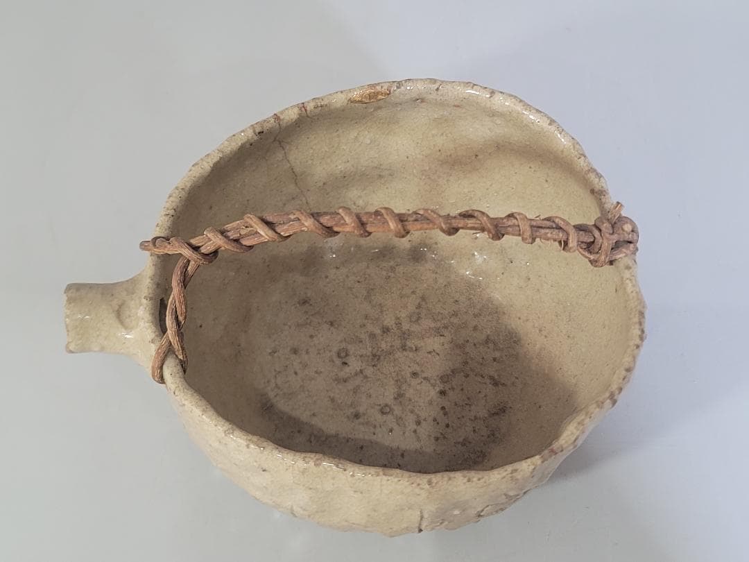 大田垣蓮月 造 片口 水注 煎茶 古美術 DT185