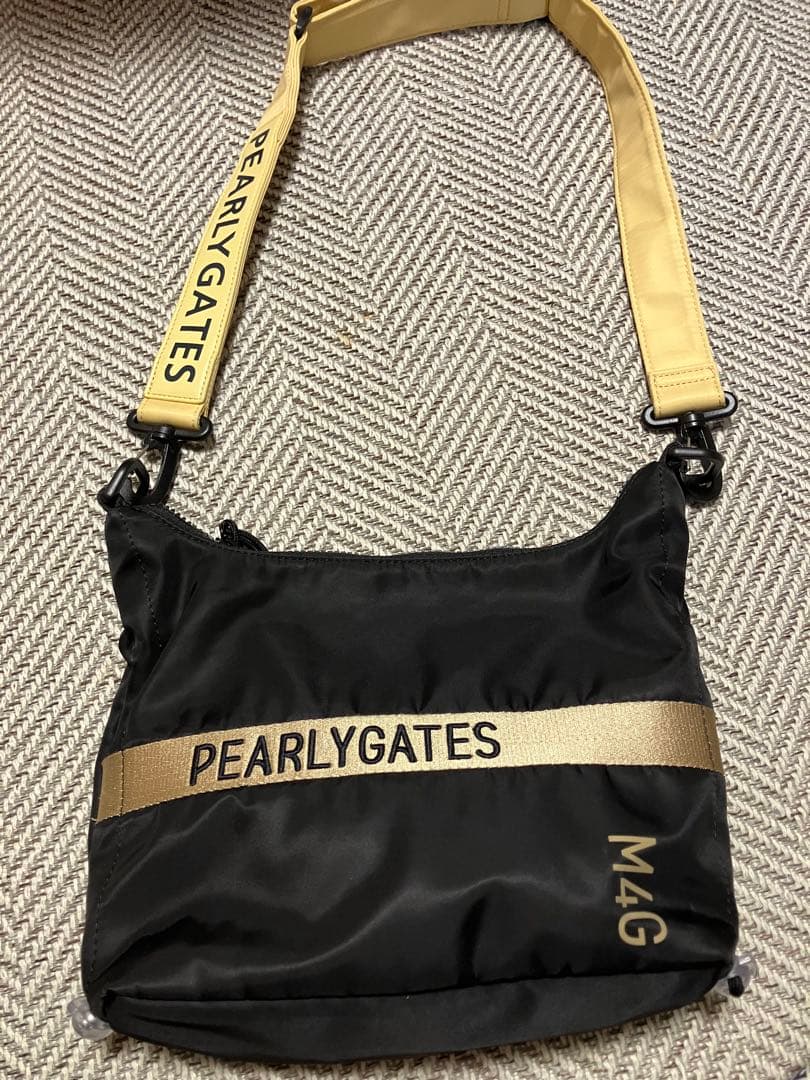 【極美品】PEARLYGATES ブラック・ベージュカートバッグ