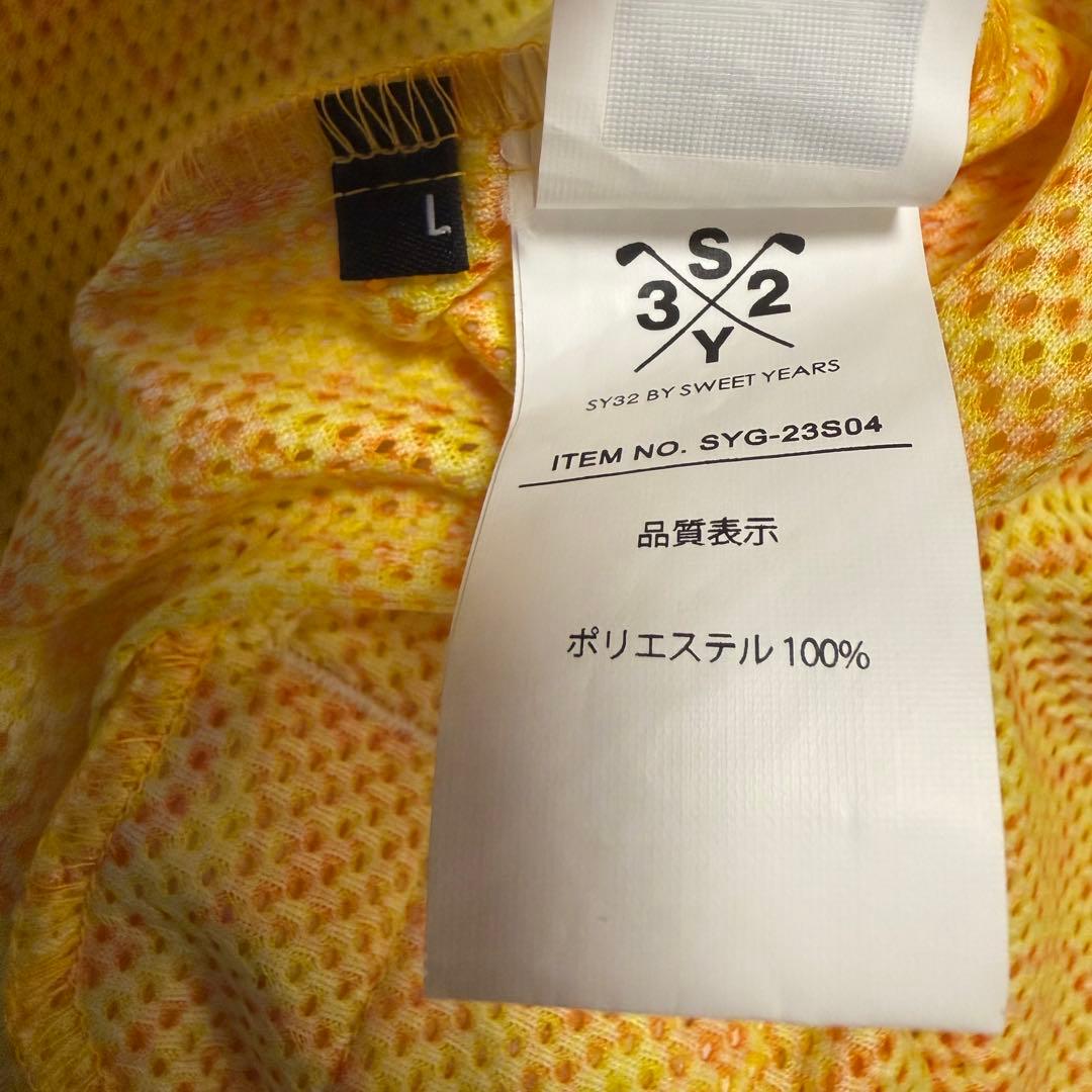 SY32 by SWEET YEARS ゴルフ　セットアップ　サイズ L 総柄