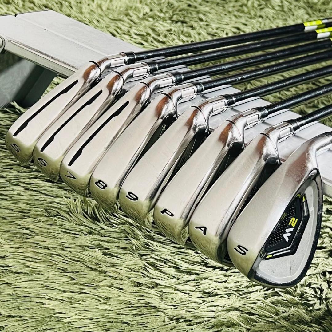 テーラーメイド M2 アイアン8本セット メンズゴルフ 初心者 入門 人気モデル