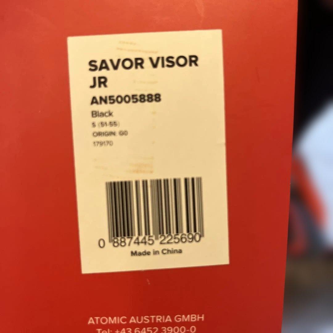 ATOMIC 子供用スキーヘルメット ブラック