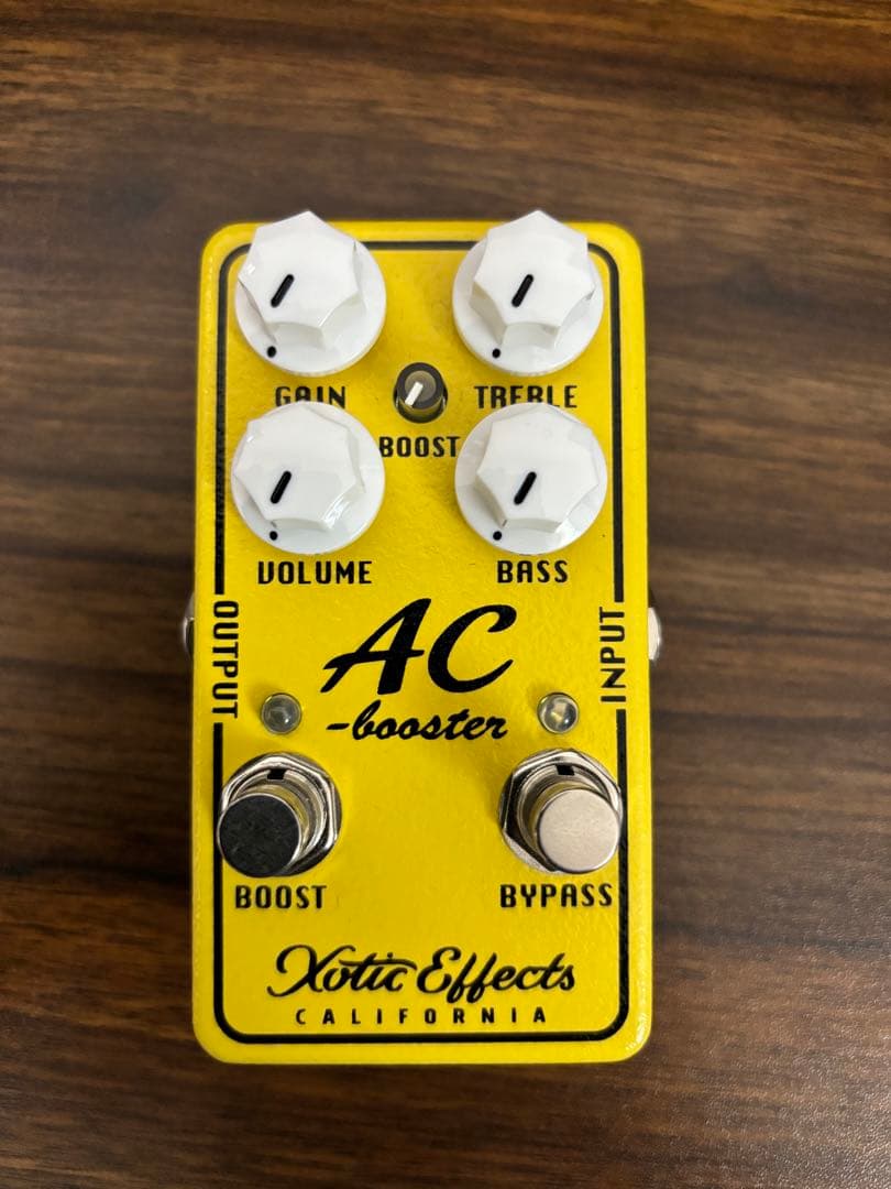 Xotic AC Booster V2 オーバードライブ