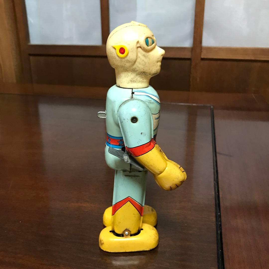 ブルマァク　月光仮面　当時物　ブリキ製　ゼンマイ歩行