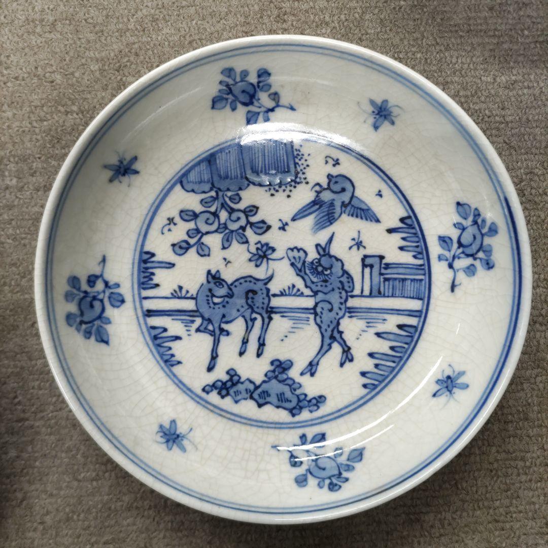 昔のお皿　5枚　D130