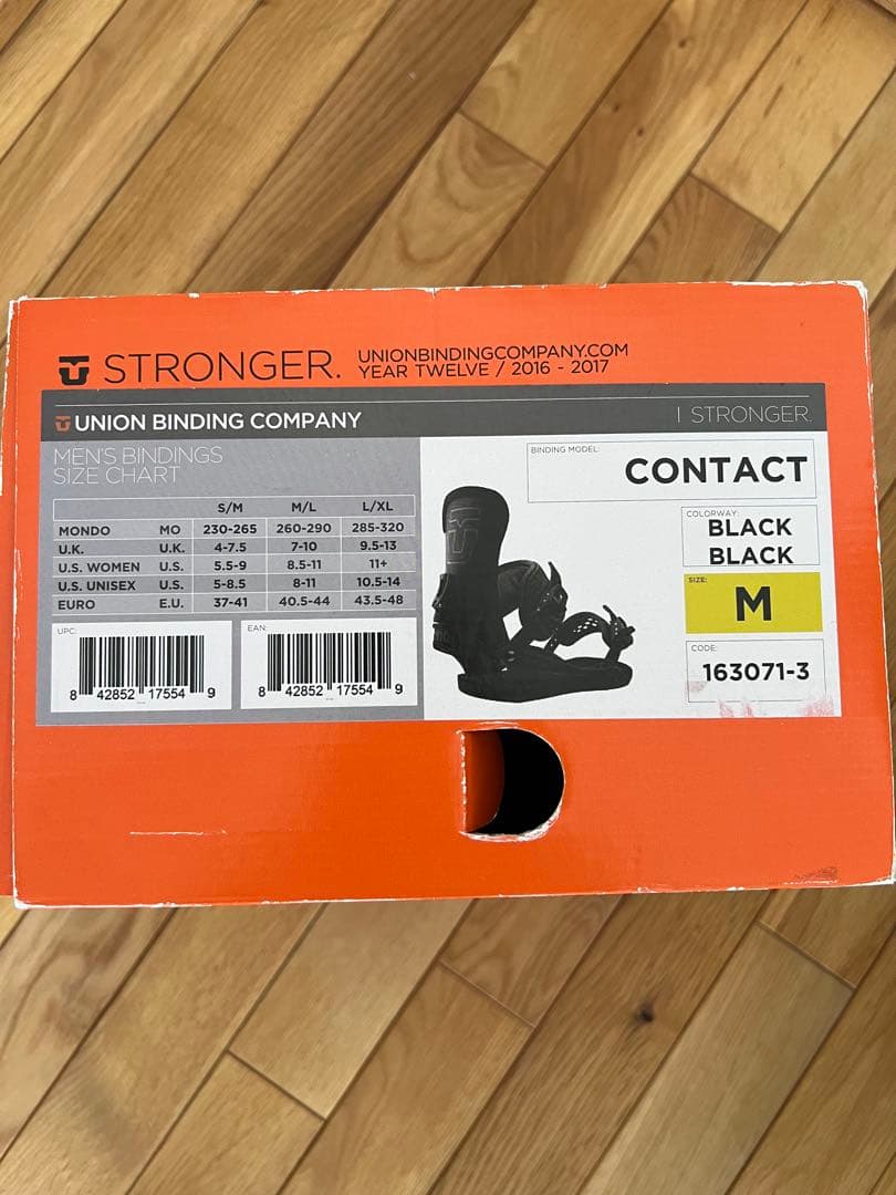 16-17 UNION CONTACT ユニオン コンタクト改 Ｍ　送料無料