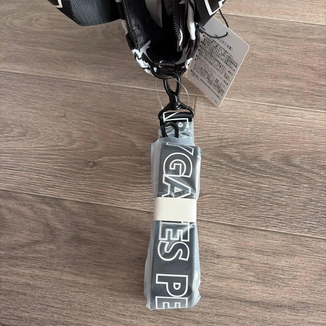 PEARLY GATES スター柄　ラウンドバッグ