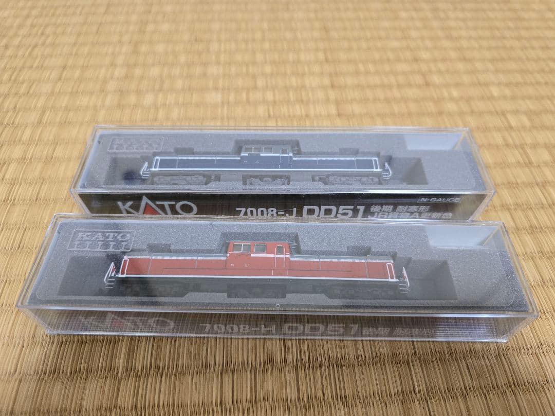 KATO　DD51とコキ50000(グレー台車)石北貨物セット