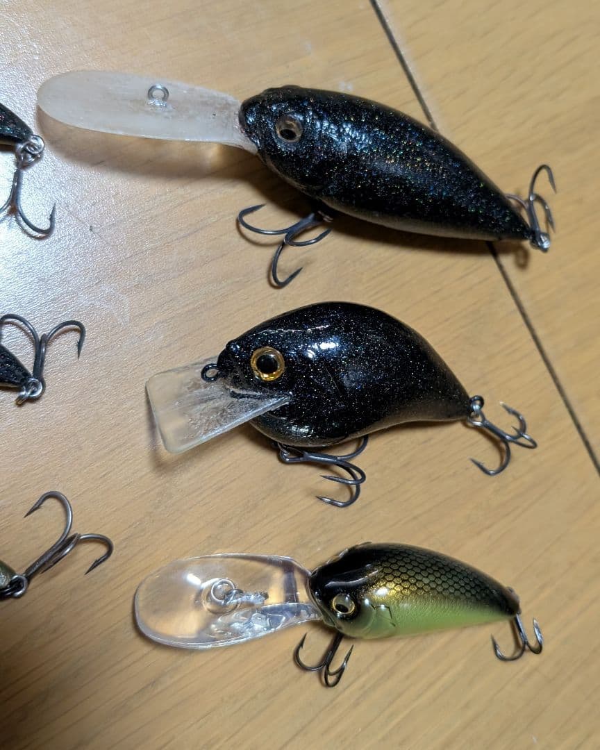 メガバス　ルアーセット　新品　美品　オリジナルブラックラメフレーク　オマケ付き