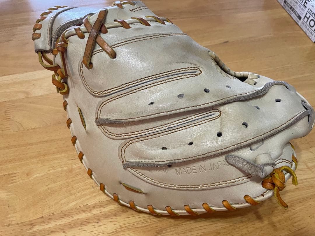 【値下げさしました】ゼット（ZETT）軟式用グラブ 捕手用 一般 プロステイタス