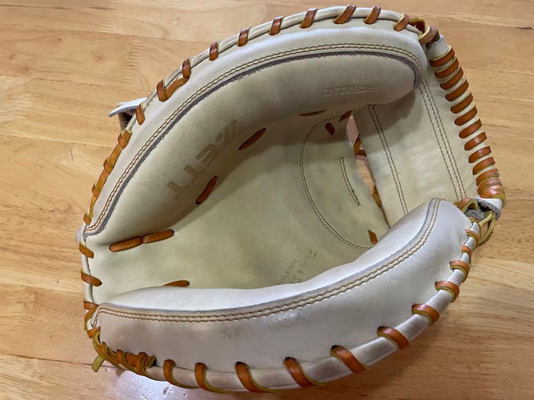 【値下げさしました】ゼット（ZETT）軟式用グラブ 捕手用 一般 プロステイタス