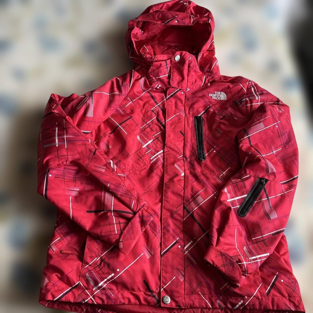 THE NORTH FACE フード付きジャケット 赤