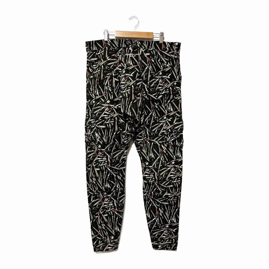 新品 ラッセルノ ゴルフ スキニー ロングパンツ バレット L 5