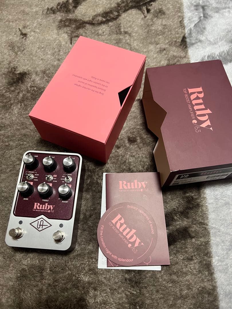 数回使用美品　UAFX Ruby Top Boost Amplifier ‘63