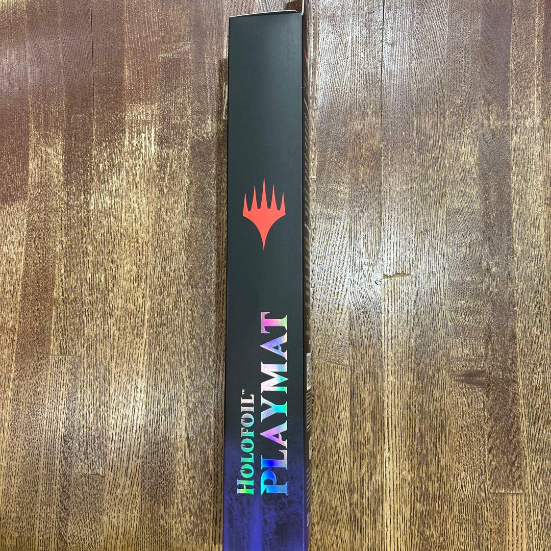 【MTG:FF】 黒チョコボ_ホロフォイルプレイマット