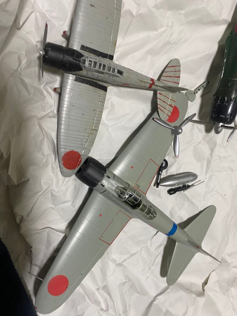 戦闘機　零戦　プラモデル　ジャンク