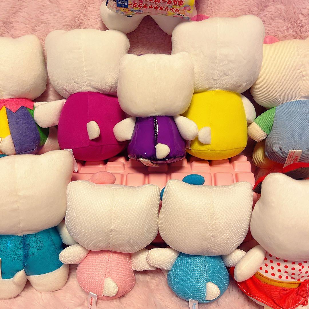 希少レア　ハローキティ　ぬいぐるみ　まとめ売り　平成レトロ　サンリオ