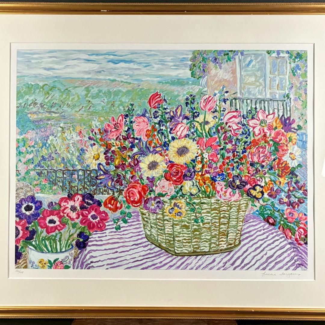 【aya♡】レスリー・セイヤー「ガーデン・ロマンス」※シルクスクリーンのみ