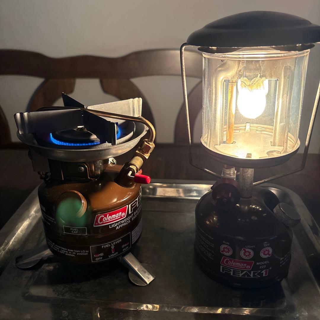 coleman peak1 ストーブ　ランタン