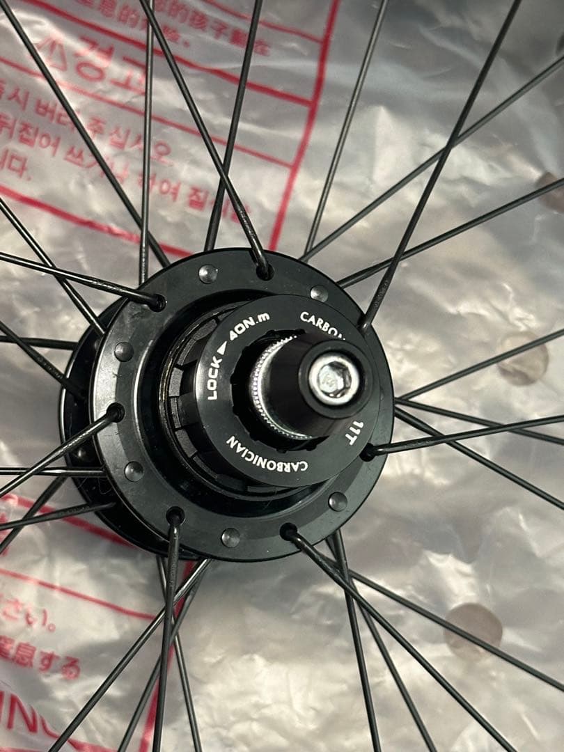 ア*マ様 BROMPTON P/T-LINE 完組ホイール 2本セット4スピード