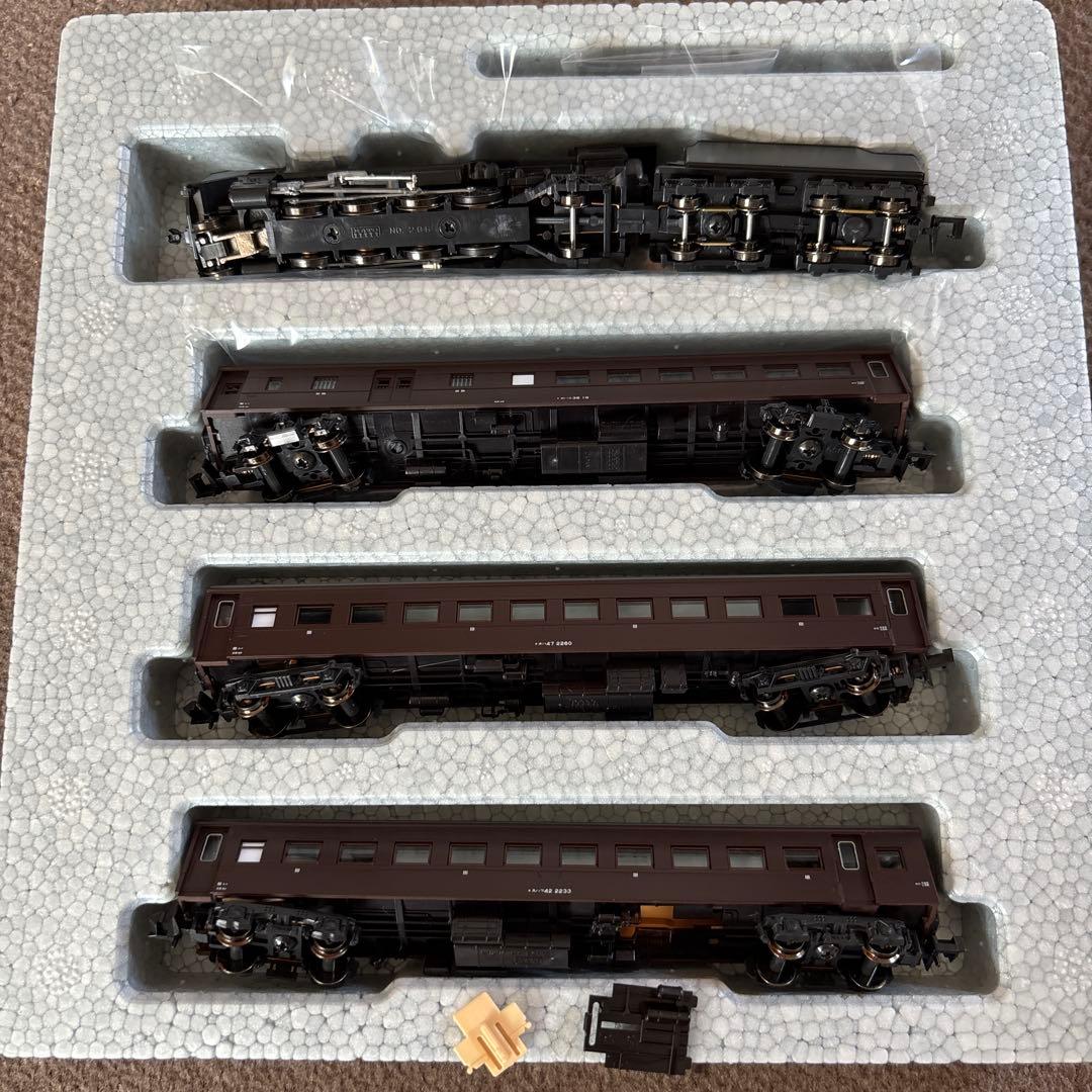 KATO SL列車セット 4両セット