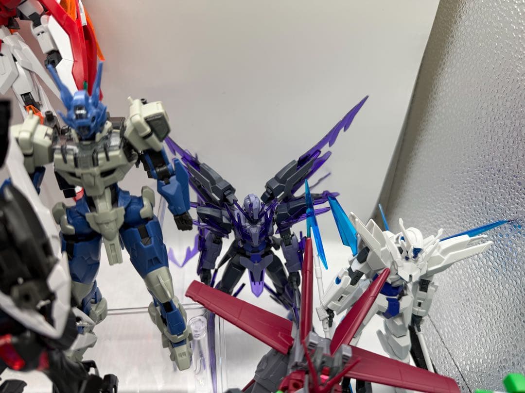 HG 1/144 シアクアンタ、ダブルオー ビルド系 ガンプラまとめ売り