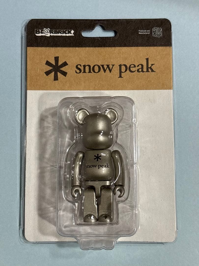 スノーピーク ベアブリック 100%