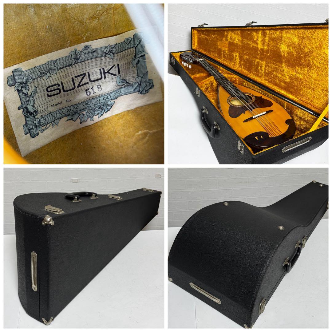 【貴重】SUZUKI No.518 MD-518 マンドラ 鈴木バイオリン 希少